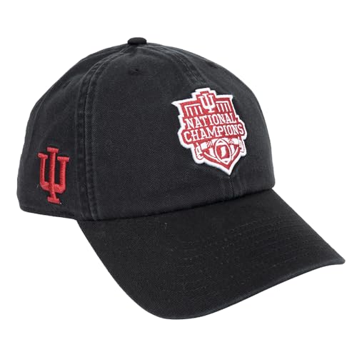 Gorra bordada con visera Indiana University Baseball miniatura 1