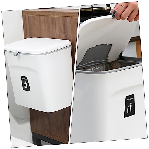 Bote de basura compacto colgante Hemobllo para cocina miniatura 6