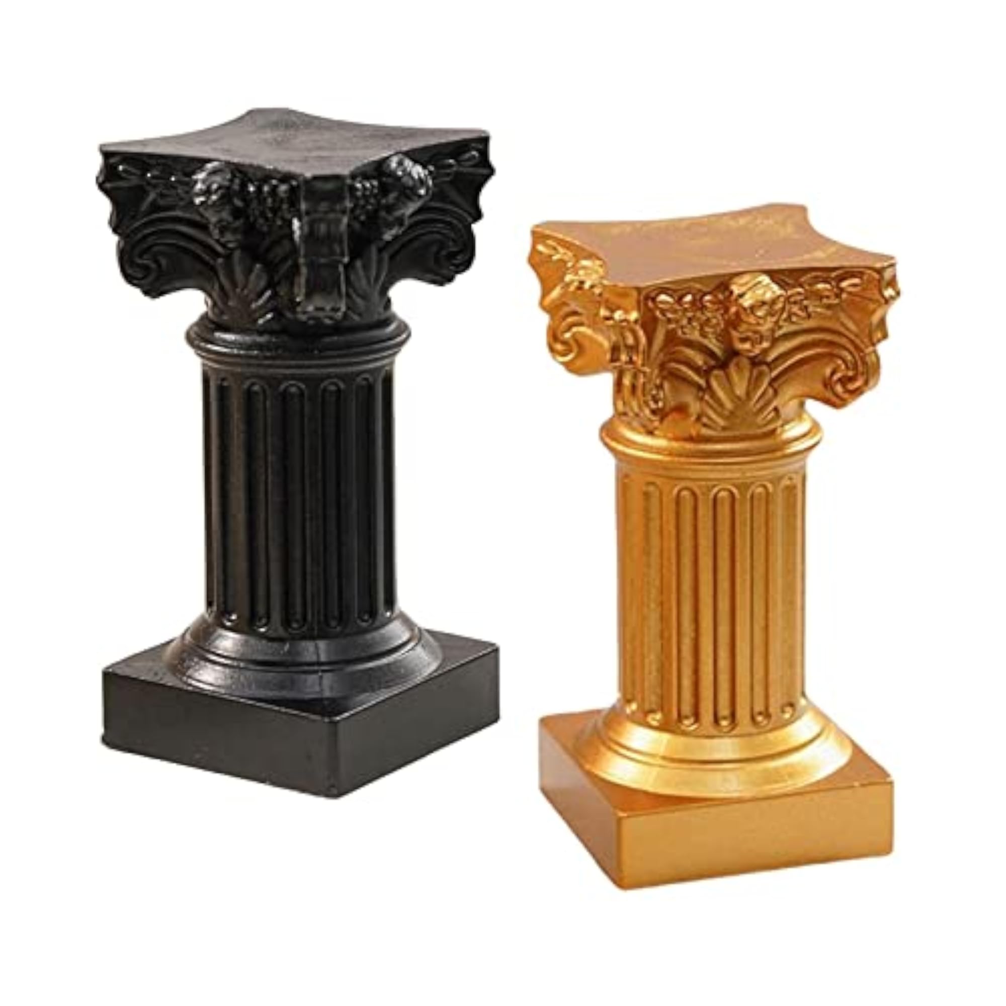 Miniature Roman Pillar Statue Pedestal for Home Decor