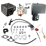 JJing Muffler Carburetor Air Housing Kit for Honda GX340 GX390 GX420 11Hp 13Hp 16Hp Engine Harbor Freight Predator 420cc Engine