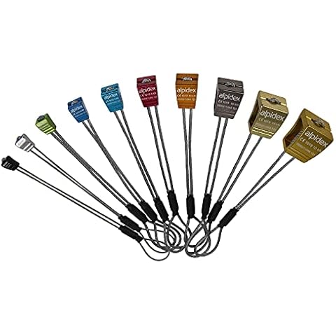 ALPIDEX Fisureros para Escalada Juego de 10 Cover