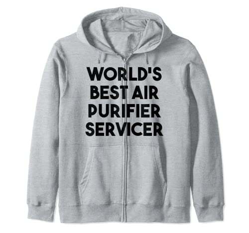 Mejor purificador de aire del mundo Sudadera con Capucha ⭐