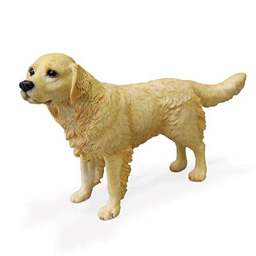 Sculptures Golden Retriever en résine de haute qualité et artisanat d'art pour maison