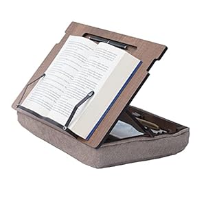 Vigo Wood Buchständer mit Stauraum Walnuss