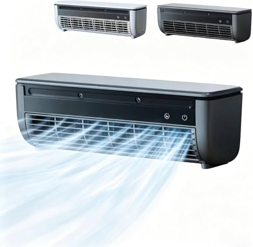 Portable Air Conditioner, Tower Fan for Bedroom,Mini Split Air Conditioner With, Ductless Ac Unit Wall Mounted No Window,Small Air Conditioner For Bedroom