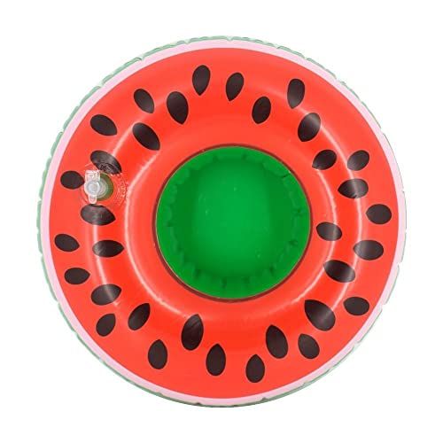 Kit com 02 Porta Copo Boia Inflável - Melancia