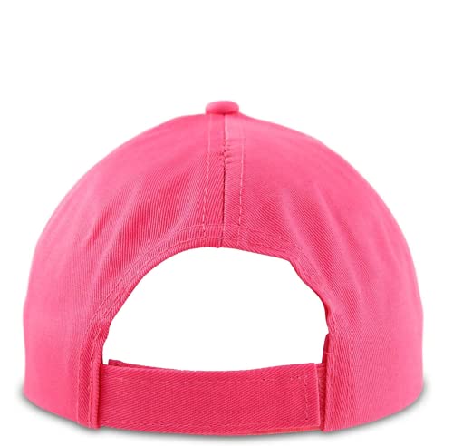 Image of Disney Girls' Frozen Baseball Cap - Princess Elsa and Anna Curved Brim Strap Back Hat (2T-7)