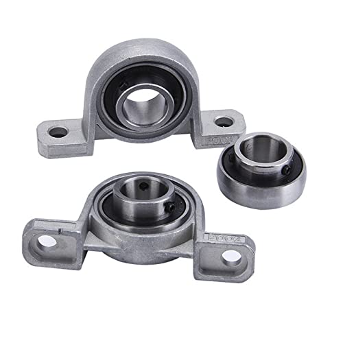 Rodamiento de bolas KP001 con soporte de brida de zinc de 12mm 7