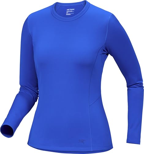 Arc'teryx Rho Crew Neck LS Women's | Lightweight Microfleece Base Layer | Vitality, Small