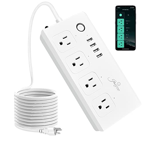 Jinvoo ZigBee Smart Surge Protector Power Strip main view