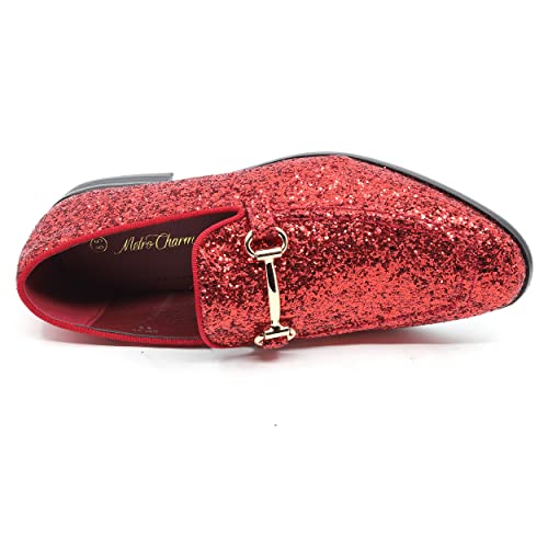 Image of Men's Velvet Designer Classic Dress Tuxedo Smoking Slipper Loafers Slip On Shoes SM-56