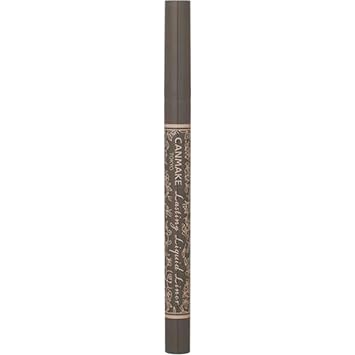 CANMAKE - Lasting Liquid Liner - Quick Dry High Pigment Smooth 0.1mm Ultra-Fine Tip - 0.02oz 0.6ml 10 Sepia Greige