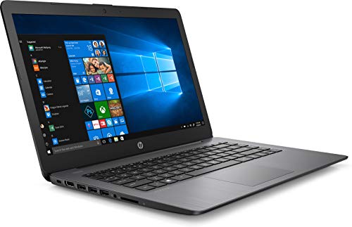 Image of HP Stream 14 Laptop 14 inch, Intel Celeron N4000, Intel UHD Graphics 600, 4GB SDRAM, 32GB eMMC, Office 365 1-yr, Brilliant Black, 14-cb164wm