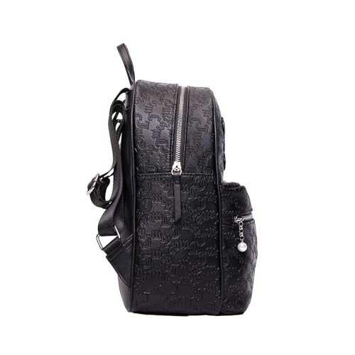 Image of Juicy Couture Women's String of Pearls Backpack, LIQUORICE
