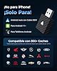 WityEye Adaptador Android Auto Inalámbrico, Bluetooth V5.3 Conexión Estable, 5.8GHz WiFi Transferencia Rápida de Datos, USB C/A, Convierte AA con Cable en Inalámbrico, para Smartphone Android 11+ #5