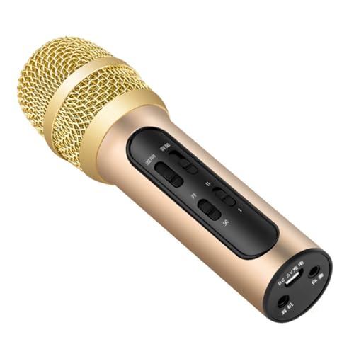 Microphone Mikinona en plastique et alliage contre les pannes de batterie