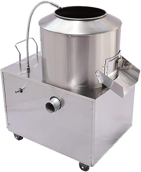 Commercial Potato Peeler Automatic Potato Peeling Machine Electric Potato Washer Machine 1500w,