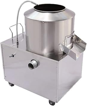 Commercial Potato Peeler Automatic Potato Peeling Machine Electric Potato Washer Machine 1500w,