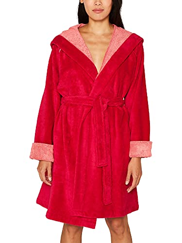 Preisvergleich Produktbild ESPRIT Bademantel aus Velours , Raspberry , XL