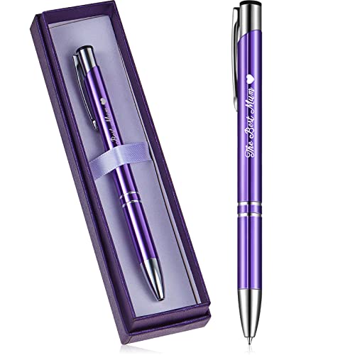 Penna Viola con Best Mum Penna a Sfera con