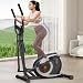 Cowmew Cross Trainer, 16 Levels Resistance, Pulse Sensors for Home Use