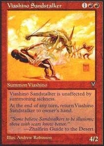 Magic: the Gathering - Viashino Sandstalker - Visions