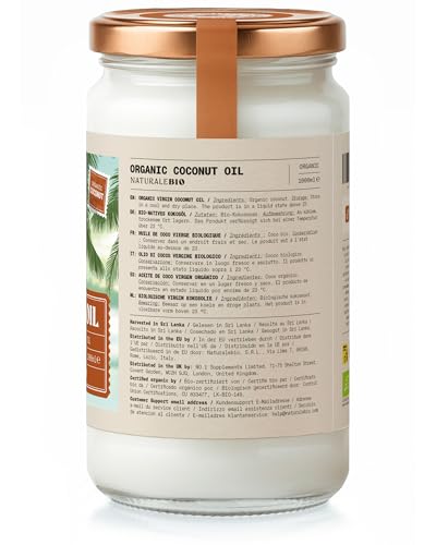 Miniatura 10 de Naturalebio Aceite De Coco Virgen Bio Prensado En Frío
