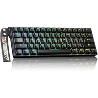 DAREU HE 8K Hz Mini Teclado Gaming de Disparo Rápido,Compacto