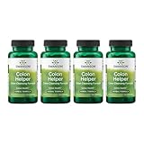 Swanson Colon Helper - Promotes Digestive Health Using Vervain, Goldenseal Root, Slippery Elm Bark & More - Herbal Supplement Aiding Healthy Eliminations - (60 Capsules) (4 Pack)