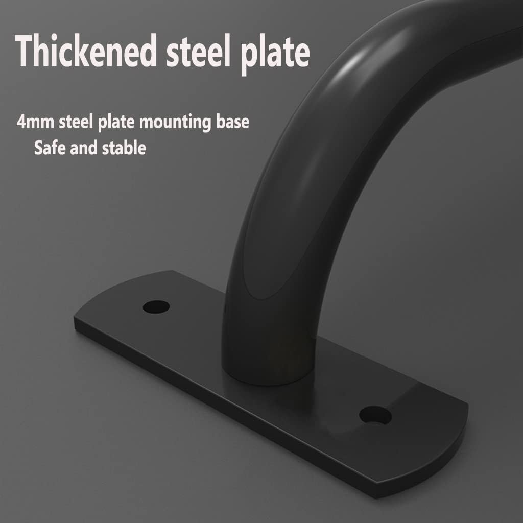 Chin Up Bar Wall Mounted Door Corridor Pull Up Bar, Safe and Stable Steel Upper Body Exercise Bar, Arm Core Strength Training Equipment (Size : 70CM)