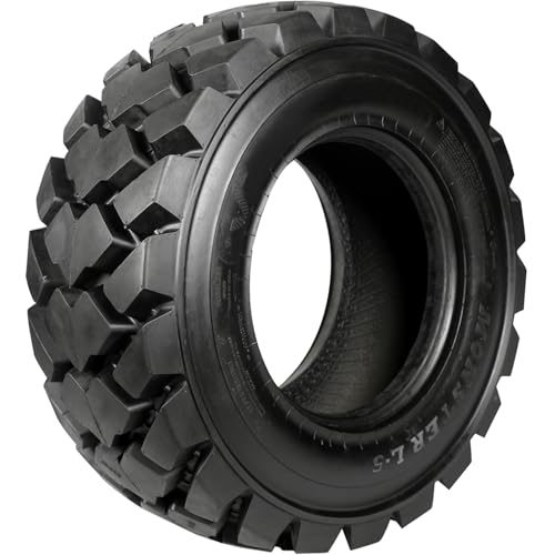 Astro Tires Monster L5 Industrial Skid Steer All-Season Tire-10-16.5 10X16.5 135A5 Load Range 12-Ply BSW Black Side Wall