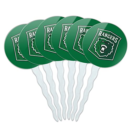 University, Parkside Primary Logo Cupcake Picks Toppers Decoration Set of 6