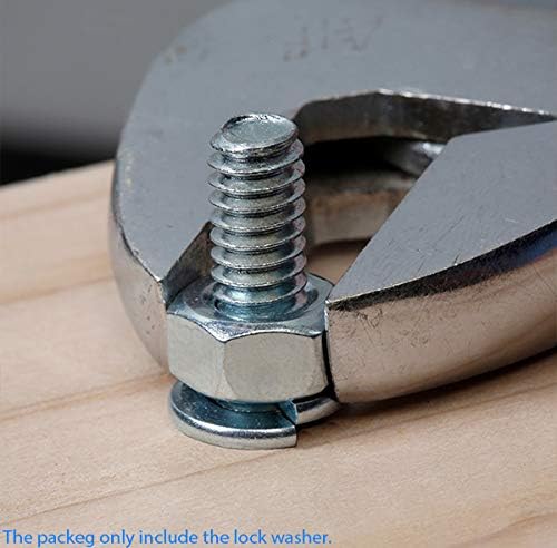 3/8" Stainless Lock Washers (50 Pack), by Persberg, 304 18-8 Stainless Steel, (3/8 lockwasher) 120-62