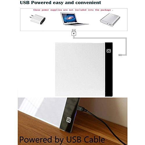 A3 Led Tracing Light Box, Factory Sale Led Tracing Light Pad Ultra-Thin Stepless Dimmable Brightness Tatoo Pad Animation Tracer Board, Sketching, Designing,X-Ray View, Diamond Painting #TOP6