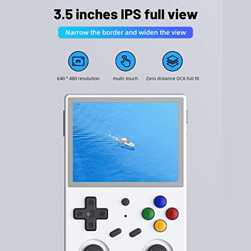 YIQIANJ RG353V 3,5 polegadas 16G + 256G console de jogo portátil integrado 35.000 jogos, crianças e