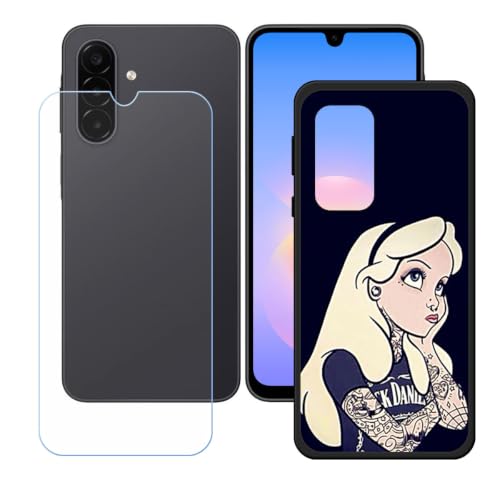 BMPNLSZ �K�p Samsung Galaxy A18�p+HD�����K���X�ɓK�����ėpTPU�P�[�X - WZ1 | �V���J�Q���P�[�X�o���p�[�ی�o�b�N�P�[�X-Samsung Galaxy A18�p�ɓK����9�d�x�X�N���C�u�h�~�X�N���[���v���e�N�^(6,7"