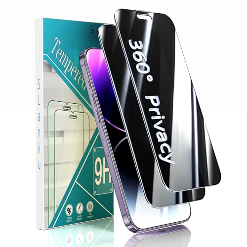 Verre trempé privé iPhone 14 Pro Slanku idéal pour la confidentialité dans les transports