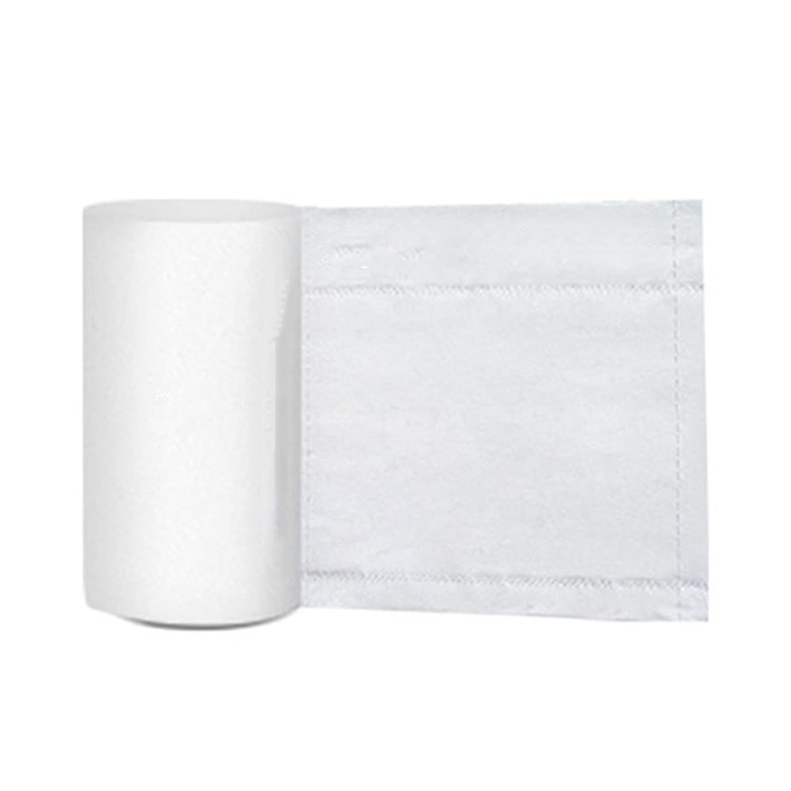 ZZSRJ 12 Rollen 4 Schichten DREI Ebenen Toilettenpapier Haushaltsbad Toilettenpapier Rolle Weiche Hautfreundliche Papiertücher (Color : White, Größe : One Size)