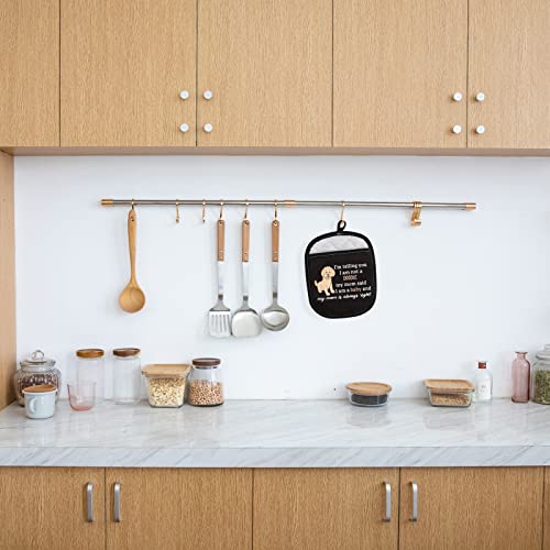 Goldendoodle Gift Doodle Mom Gift Doodle Pot Holder I Am Not A Doodle I Am A Baby Dog Oven Mitt Doodle Lover Gift Hot Pad(Doodle Potholder) #TOP5