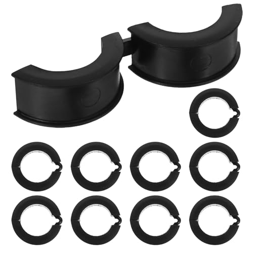 DECHOUS ���]�ԗp�n���h���o�[�A�_�v�^�[�V�� 10�Z�b�g �S�����h�U�K�X�P�b�g 22.2-31.8mm ���p�r�T�C�N�����O���i ��Ԕ��ˑΉ� �T�X�y���V