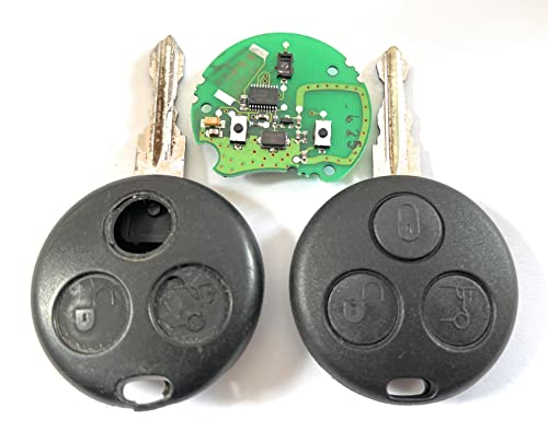 Reparación de llave Smart Fortwo para solucionar fallos al abrir el coche