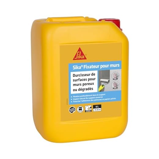 Fixateur pour mur - Durcisseur de surface - 5L