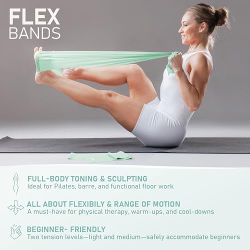 PhysKcal Pilates Kit, 15-Inch Pilates Ring with Pilates Ball & Bands, Mint by PhysKcal - Used condition - Image 6