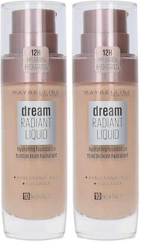Fond De Teint Liquide Eclat Teinte 10 Dream Radiant Maybelline New York Le Flacon De 30ml - vue 9