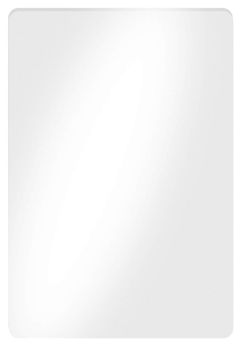 Leitz 33812 - Bolsas de plastificación hechas de material de 125 micras de grosor, pack de 100 unidades, brillante, tamaño tarjeta, color transparente
