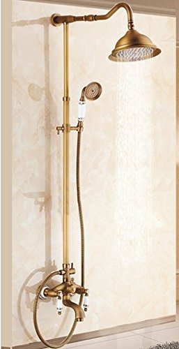 Mitigeur de douche en laiton antique Gowe style rétro luxe
