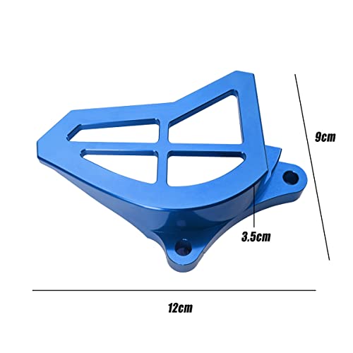 Canitu Blue Sprocket Guard Cover,Cnc Billet Aluminum Engine Sprocket Cover Case Saver Guard Protector Crankcase Replacement For Yamaha Yz125 1993-2004 #TOP2