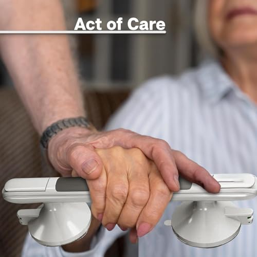 Tendertouches MODEL -1 12-Inch Shower Handle, Bathtub Safety Aids For Disabled And Elderly, Safety Grab Bar Suction Cup thumb #6