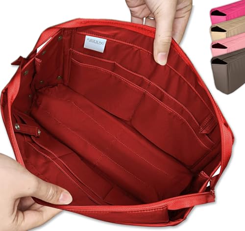 Image of Exclusive Zippered Purse Organizer (Jumbo, Red)