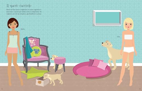 Cuccioli E Micini. Con Adesivi. Ediz. A Colori - 4